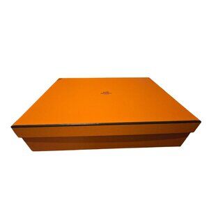 Hermès Paris Orange Gift Box Medium for Shoes, Scarves, Gifts, Bags, Storage